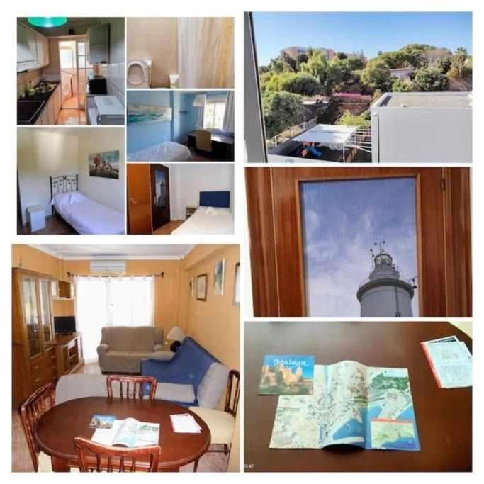 Apartamento En Pleno Centro De Málaga Eksteriør billede